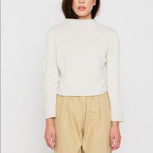 Elizabeth Suzann Rhodes MockNeck light Wool Knit
